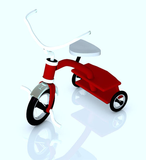 Picture of Children's Tricycle Toy Prop