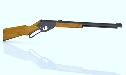 Picture of Toy BB Gun Model with Movements - Poser and DAZ Studio Format