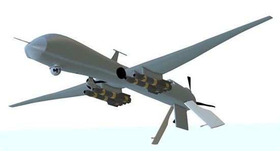 Picture of Predator UAV Drone Aircraft