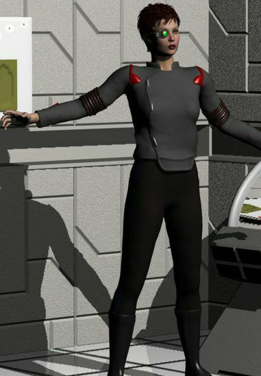 Picture of Victoria SciFi officer