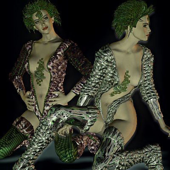 Picture of Giselle suit for DAZ's Vikki