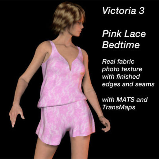 Picture of Pink Lace Bedtime for Victoria 3
