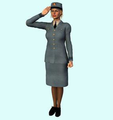 Picture of WRAF uniform for Vicky 3