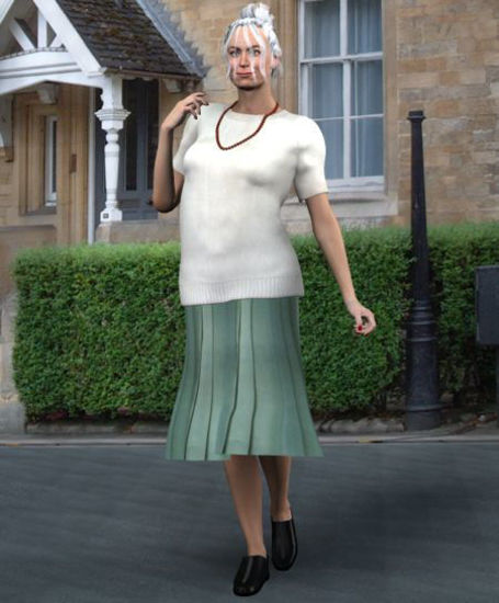 Picture of Mature style clothing for Vicky 3