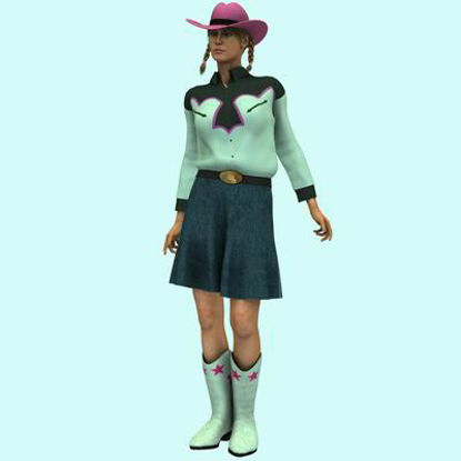 Picture of CowGirl set - V3