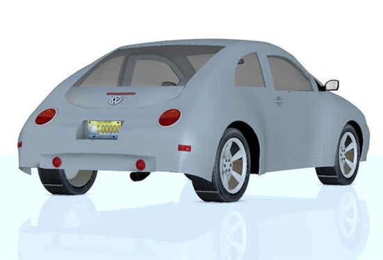 Picture of Volkswagen Beetle Car Model