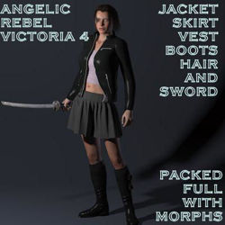 Angelic Rebel for Victoria 4 - SSword