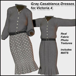 Gray Casablanca Dresses for Victoria 4