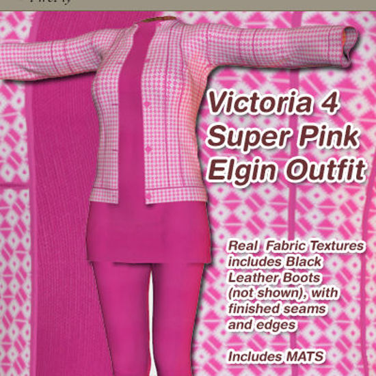 Picture of Victoria 4 Super Pink Elgin Outfit