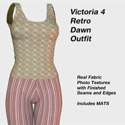Picture of Victoria 4 Retro Dawn Outfit