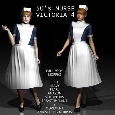 Vintage 1940's Brucks Nurse Apparel Uniform Cloak Cape w
