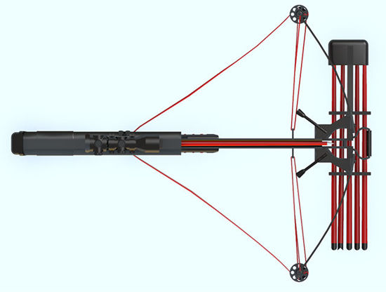 Picture of Modern Crossbow Model - Poser and DAZ Studio Format