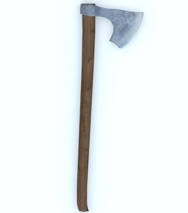 Picture of Viking Bearded Axe Model - Poser and DAZ Studio Format