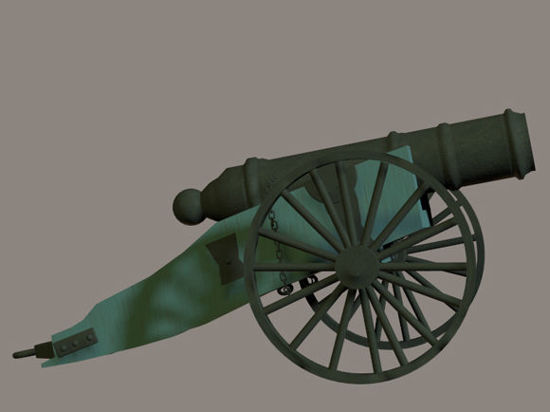 Picture of 1800's Black Powder Field Cannon
