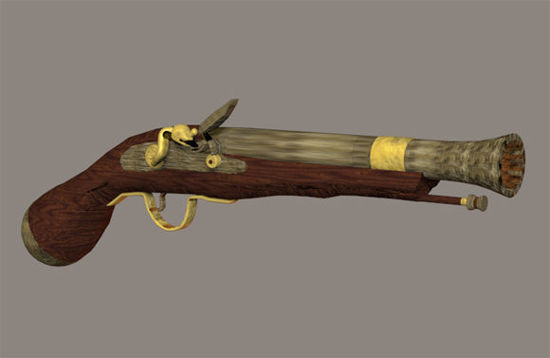 Picture of Flintlock Pistol Weapon Prop