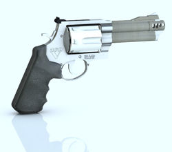 357 Magnum Pistol Model with Movements