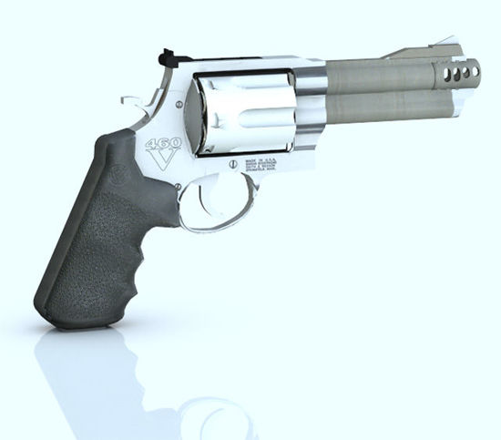 Picture of 357 Magnum Pistol Model with Movements