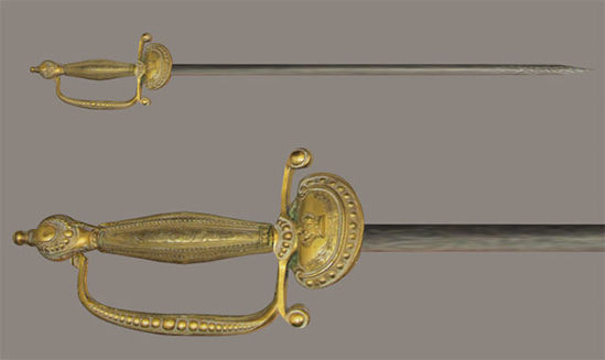 Picture of Nobleman's Sword Weapon Model