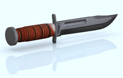 USMC Combat Knife Model
