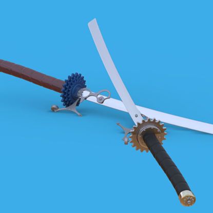 Picture of Steampunk Sword Model