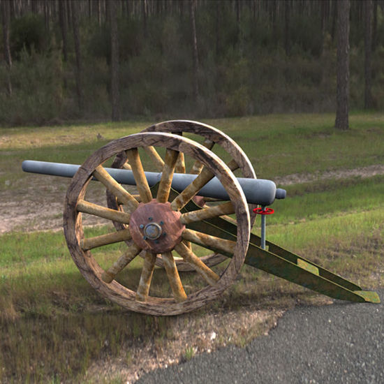 Picture of 19th Century Cannon Model