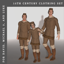 15th Century Clothing For DAZ's Michael 3, David, Luke