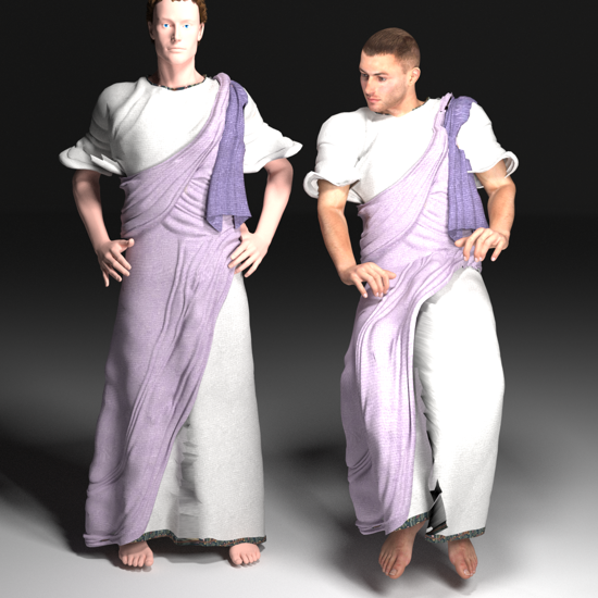 Toga for M3 and M4 rendered in Superfly