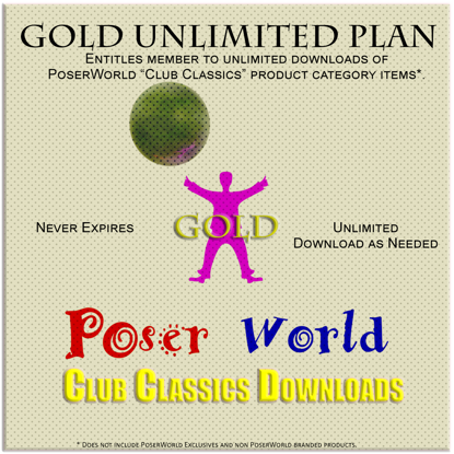 Gold Club Classics Membership - Unlimited Download Plan