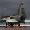 A7D/E Corsair II jet aircraft  figure for Poser 3D Software and DAZ 3D Studio.