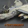 A7D/E Corsair II jet aircraft  figure for Poser 3D Software and DAZ 3D Studio.