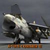 F-8E Crusader jet aircraft for Poser 3D Softeare and DAZ 3D Studio