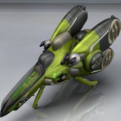 Solinoid Arcuilaria Space Carrier for Poser 3D Software and DAZ 3D Studio