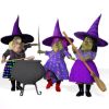 V-Powers 3 Witch Sisters figure set for Poser