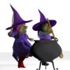 V-Powers 3 Witch Sisters figure set for Poser