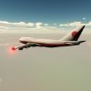 Boeing 747 aircraft object for Vue
