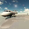 Bombardier Challanger 604 Business Jet  Aircraft object for Vue