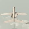 Cessna Citation CJ4 business jet aircraft object for Vue